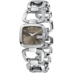 Ceas exclusivist dama Gucci G-Gucci 24mm Stainless Steel Bracelet Watch-YA125507 Stainless Steel/Brown