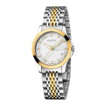 Ceas exclusivist dama Gucci G-Timeless 27mm Two-Tone Stainless Steel Watch-YA126511 Stainless Steel/Gold