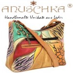 Geanta de umar pictata Anuschka Handbags 479 Sunflower Safari