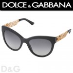 Ochelari de vedete Dolce & Gabbana DG4211 moda lux 2015 Black/Polarized Grey Gradient