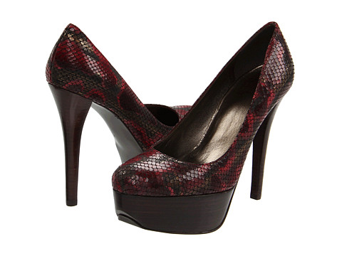 Incaltaminte de lux. Pantofi dama Stuart Weitzman - Boaswoon - Scarlet Multi Boa