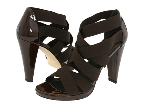 Incaltaminte de lux. Pantofi dama Stuart Weitzman - Crossup - Brown Elastic