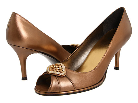 Incaltaminte de lux. Pantofi dama Stuart Weitzman - Lofoso - Bronze Supple Kid