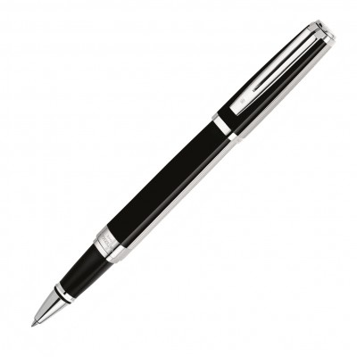 Cadouri de lux Roller negru cu accesorii platinate, WATERMAN Exception Night & Day