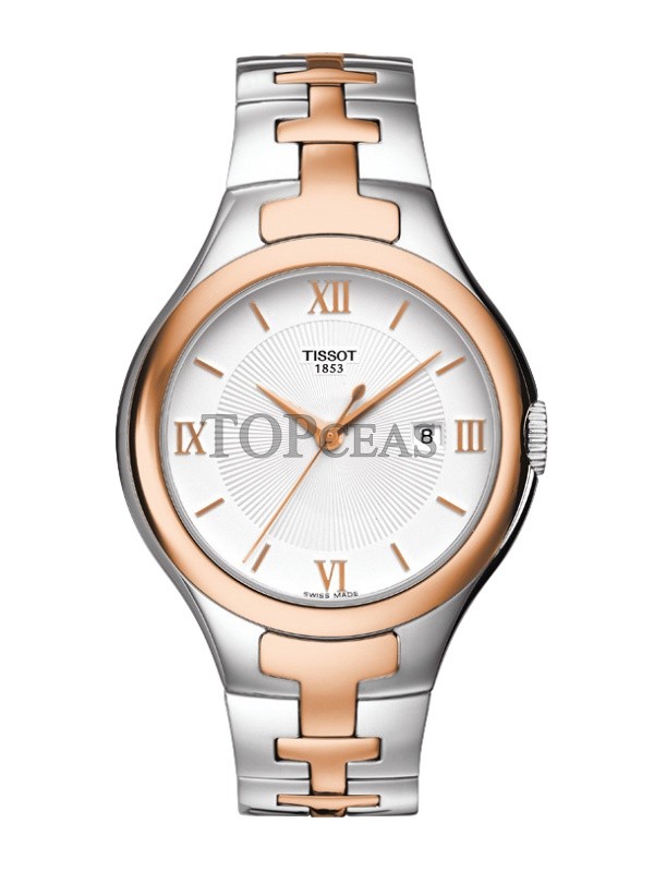 Ceasuri exclusiviste Ceas Tissot T12 Steel Rose Gold pentru femei