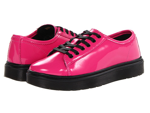 Adidasi Dr. Martens - Spin Lace-To-Toe Shoe - Hot Pink Patent Lamper. Traieste la maxim, ridica tonul cu aspectul viu, electrizant si atragator al adidasilor de dama Dr. Martens din seria Spin Lace to Toe Shoe de la Dr. Martens.