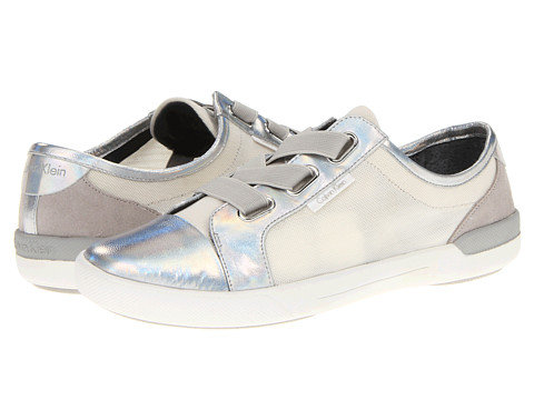 Pantofi sport de dama Calvin Klein originali in Romania. Adidasi Calvin Klein - Trinah - Antique White Mesh