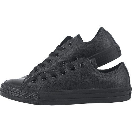 Tenisi unisex Converse Chuck Taylor AS Lea Ox 1T865. Alege tenisii unisex Converse Chuck Taylor A/S Lea Ox daca vrei sa simti distractia din cap pana in picioare. Confortabili si lejeri, picioarele tale se vor simti excelent, iar tu vei pasi cu incredere spre destinatia ta. Tenisii sunt usor de asortat oricarei tinute casual datorita cromaticii inchise si designului clasic specific brandului. Materialele de calitate si aerisirile cu cercuri metalice vor permite pielii tale sa respire.
