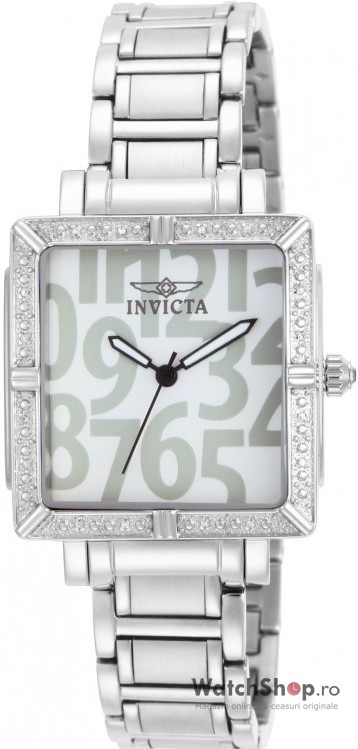 Ceas Invicta WILDFLOWER 10670 pentru femei. Desi initial Invicta a fost o marca de ceasuri elvetiana, fiind fondata in 1837 de catre Raphael Picard in La Chaux-de-Fonds, din momentul in care familia Picard si-a mutat afacerea in Statele Unite au avut parte de o crestenere sustinuta, ceasurile de dama sau barbatesti marca Invicta devenind mai puternice si vizibile in piata, castigand notorietate si popularitate. Cunoscute pentru fiabilitatea lor, Ceasurile Invicta reprezinta o dovada a ingeniozitatii si creativitatii ceasornicarilor elvetieni, americani, japonezi sau germani. Familia Picard a patronat si condus brandul Invicta pana in anul 1991, moment in care l-a vandut unui grup de investitii american. Sediul Invicta a devenit astfel Hollywood - Florida.