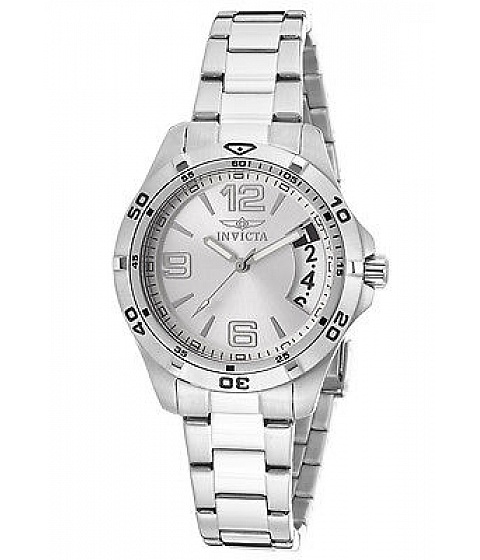 Invicta Watch 15248 Women's Pro Diver White Diamond Silver Dial Stainless Steel. in timpul dificultatilor industriei elvetiene de ceasuri din anii 70 (generata de aparitia ceasurilor cu quartz produse de Casio sau Timex) si compania Invicta a avut mult de suferit. Ceasurile lor au pierdut din popularitate iar salvarea a venit abia in 1991 cand Invicta a fost cumparata de o companie americana de investitii. Noii proprietari au relocat sediul si toate facilitatile de productie pe taram american, in Florida. in acelasi timp ei au revenit la strategia orientata in primul rand spre calitate, iar dupa un timp de eforturi si munca dedicata rezultatele nu au intarziat sa apara. Aceasta abordare va duce la o noua perioada de prosepritate a Invicta, care va deveni compania din industria de ceasuri cu cea mai rapida crestere la nivel mondial. Obligati de acest succes, proprietarii au investit masiv pentru ridicarea standardelor de productie si de calitate.