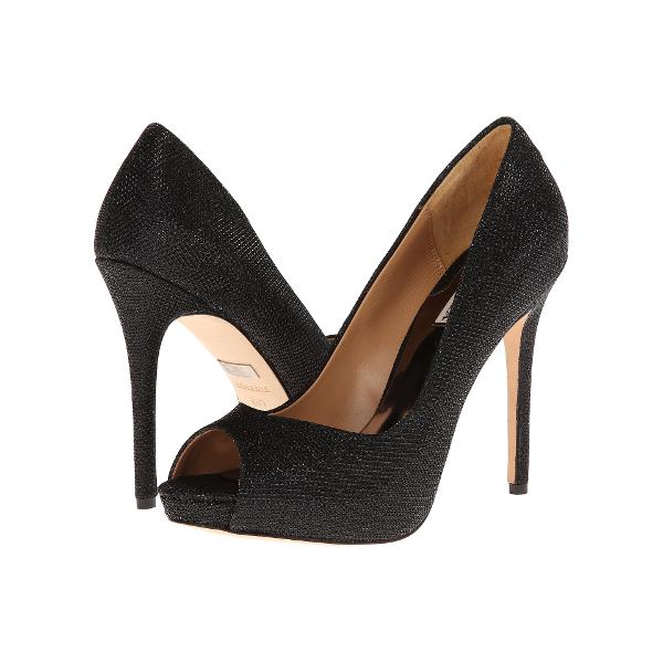 Pantofi cu toc Badgley Mischka Kassidy II negri in Romania la pretul de 1188 RON in magazinele de lux online romanesti