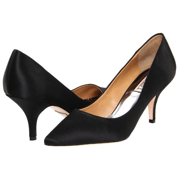 Pantofi negri cu toc Badgley Mischka Monika II in Romania la pretul de 458.95 RON in magazinele de lux online romanesti