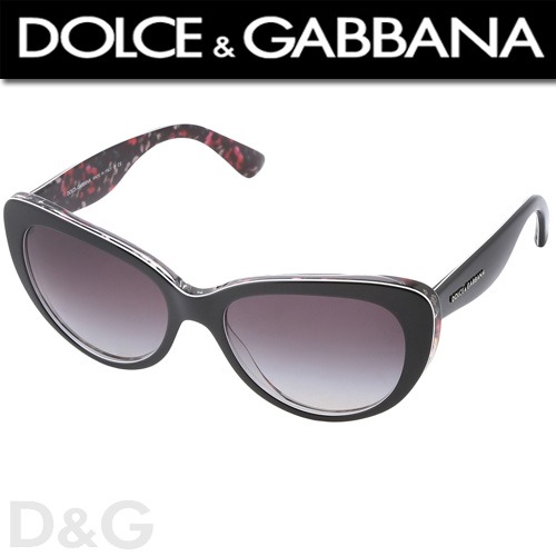 Dolce & Gabbana DG4189 Top White Flowers/Brown Gradient