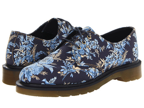 Pantofi dama fara toc imprimati Lester 3-Eye Shoe Dr. Martens